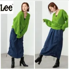 美品✨Leeミリタリー イージスカート シャーリングスカート バルーンのサムネイル
