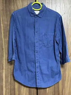 Adam et Rope' 七分袖コットンシャツ