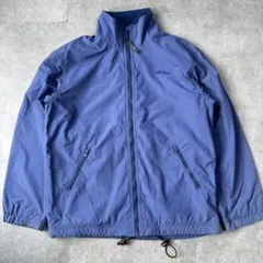 90s L.L.Bean ウォームアップジャケット ブルー M~L相当