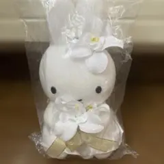 【紙タグ付き】ミッフィー ぬいぐるみ ホワイトシリーズ 花柄 紙タグ付き】ミッフィー ぬいぐるみ ホワイトシリーズ 花柄ドレス S