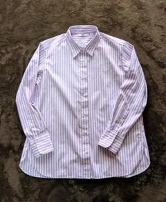ユニクロ　ストライプシャツ