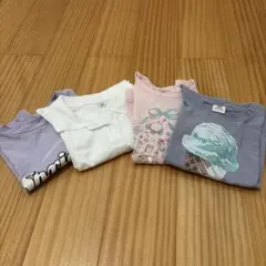 キッズ服 Tシャツセット 4点
