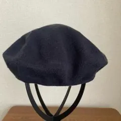 c*o様 earth music&ecology ネイビー ベレー帽 57.5セ