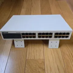 BUFFALO 24ポート スイッチングハブ LSW3-TX-24NSR