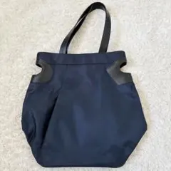 定価5.7万 ヒロコハヤシ ISOLE イゾレ トートバッグ ネイビー 2wayのサムネイル