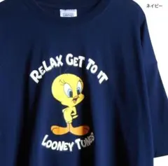 Tシャツ tweety トゥイーティー メンズ LL ルーニーテューンズワーナーのサムネイル