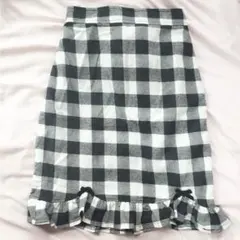 フリル タイトスカート