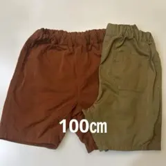 無印　ナイロンハーフパンツ　100㎝