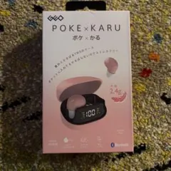 ゲオ POKE x KARU ポケXかる 完全ワイヤレスイヤホン　新品、未開封のサムネイル