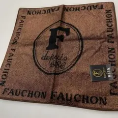 FAUCHON シルク　ハンカチ　新品