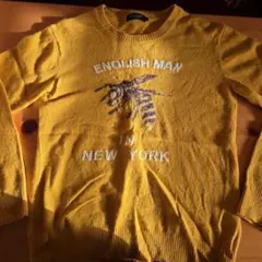 BLACK LABEL CRESTBRIDGE イエローニット M