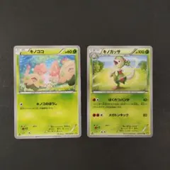 キノココ キノガッサ XY5 ガイアボルケーノ 進化ラインのサムネイル
