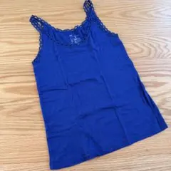 GAP ギャップ タンクトップ キャミソール レディース インナー トップス 青