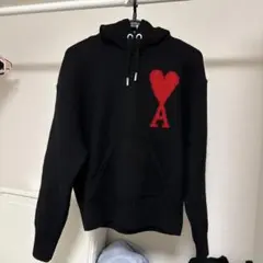 【AMI PARIS】AMI DE COEUR ウール ニット パーカーのサムネイル