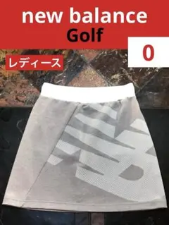 ニューバランスゴルフ ストレッチスカート 0（薄グレー系）