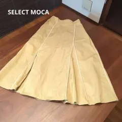 SELECT MOCA 2021SS ウェザークロスパイピングデザインスカートのサムネイル