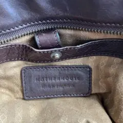 MOTHERHOUSE レザー トートバッグ ダークブラウンのサムネイル