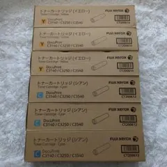 未使用品 富士ゼロックス トナーカートリッジ イエロー シアン まとめ 未使用品 富士ゼロックス トナーカートリッジ イエロー シアン まとめ