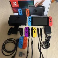 Nintendo Switch 本体セット 128GB microSD付き