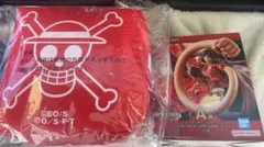 一番くじ　ワンピース　カードゲーム　Ａ賞　モンキー・D・ルフィ Ｃ賞クッション