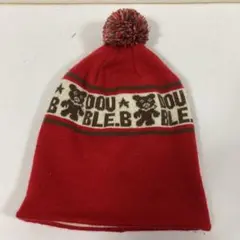 ミキハウス　ダブルビー　ニット帽