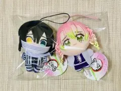 鬼滅の刃 フクヤ ぬいぷりけmini3 甘露寺蜜璃 伊黒小芭内 ぬいぐるみ 2点