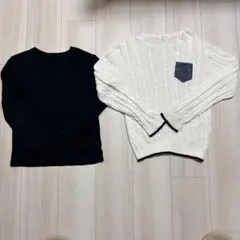 HEATTECH 長袖セーター 2点セット130サイズ