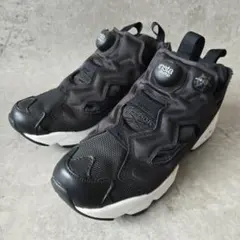 Reebok リーボック インスタポンプフューリー スニーカー 黒 23cm