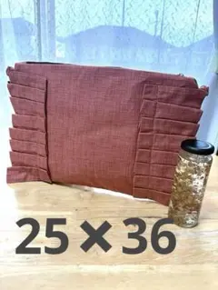 ハンドメイド　008 クラッチバッグ　キャンディバッグ　大きめポーチ　ピンク