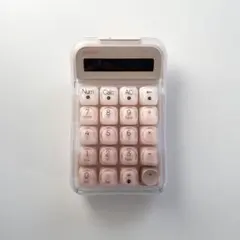 新品未使用】Lofree 電卓 ピンク リキッドファンデーション テンキー