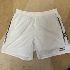 MIZUNO サッカー ハーフパンツ ホワイト Lのサムネイル