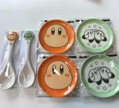 【新品未使用】　星のカービィ ファミマ オリジナル 豆皿 スプーン