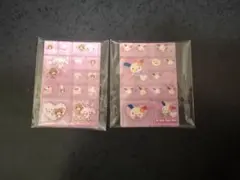 サンリオ　トレーディングミニタイルシール　ウサハナ　シュガーバニーズ
