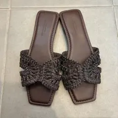 green label relaxing メッシュサンダル L ブラウンのサムネイル