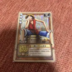 ワンピース カードダス ルフィ 海賊王になる男 LK-C01 キラ レア 傷品