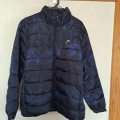 HEAD ダウンジャケット 黒・青[LL]
