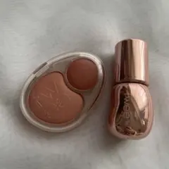 fwee チーク ロージートーク バリューミンググロス peach 韓国コスメ