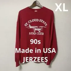 【USA製 90s】JERZEES スウェット ST. CLOUD STATE