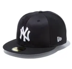 59FIFTYマルチファブリック ピンウィール ニューヨーク・ヤンキースキャップ