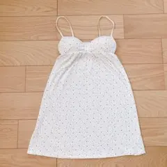 【美品】ユニクロ カップ付きワンピース