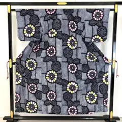 夏着物 浴衣 有松鳴海本絞り 花柄模様 KK-2270 - メルカリ