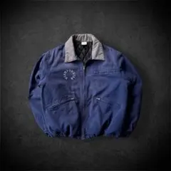 WISH FOR EVER ダックジャケット ネイビー ドローコード付き