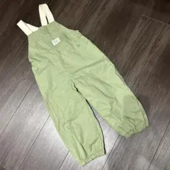 ど*ん様 BEAMS mini ライトグリーン オーバーオール