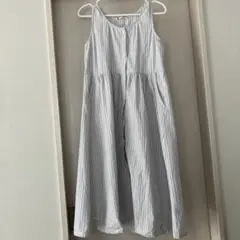キャミワンピース ストライプ M〜L