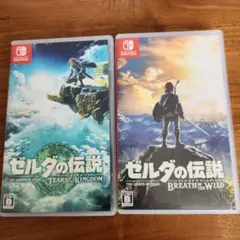 ゼルダの伝説 ブレワイ ティアキン Switch 2本セット - メルカリ
