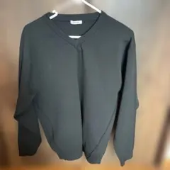 BEAMS LIGHTS ブラック Vネックトレーナー