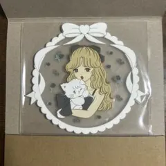 mikko illustrations クリアラバーコースター2 girl