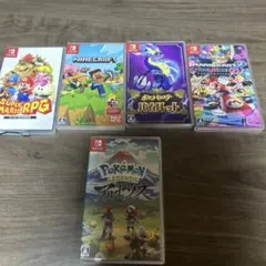 Nintendo Switch ゲームソフト 5本セット　ニンテンドースイッチ