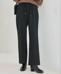 【結論シリーズ】ニーハイフレアパンツ ウラキモウ ドット