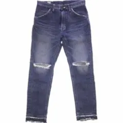 別注 Lee × AMERICAN RAG CIE テーパードダメージデニムのサムネイル